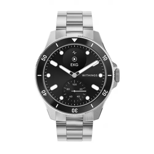 Withings ScanWatch Nova Black — гибридные умные часы премиум-класса с функциями здоровья