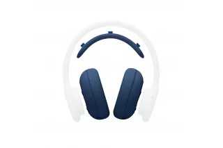 Набор подушек Beats 360 - темно-синие трикотажные подушки для ушных чашек и повязки на голову