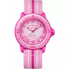 Swatch x Blancpain Pink Ocean