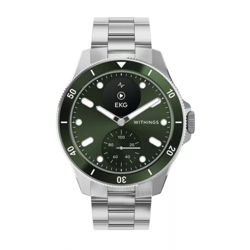 Withings ScanWatch Nova Green — гибридные умные часы премиум-класса с функциями здоровья