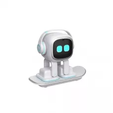 Living.ai EMO Go Home AI Desktop Pet Robot White