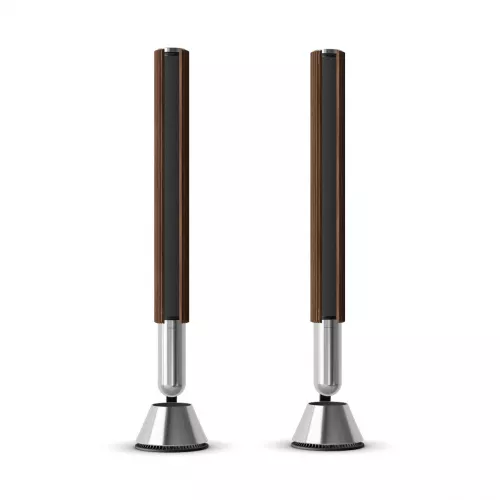 Bang & Olufsen Beolab 28 Silver/Walnut Floor Stand 