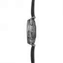 Pininfarina Senso Hybrid Black Гибридные кожаные смарт-часы с черным циферблатом PMH01A-04